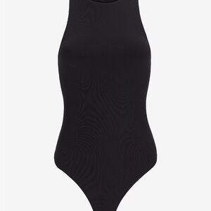 Black Sleeveless Bodysuit